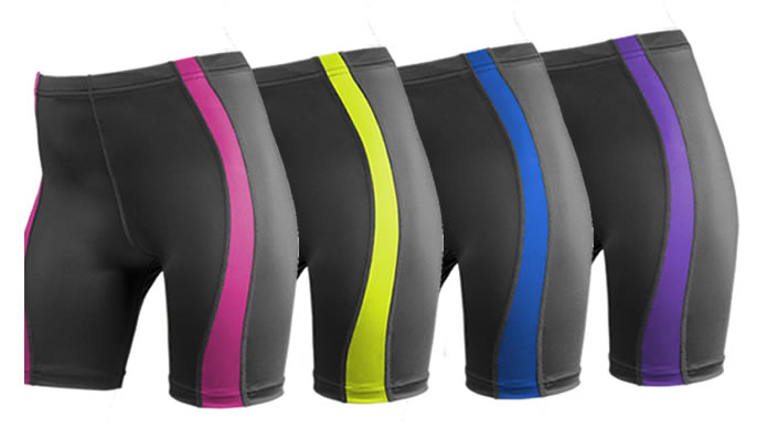 aero tech colorful bike shorts