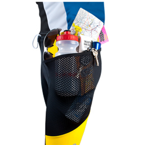 large deep pockets on bicycle touring short