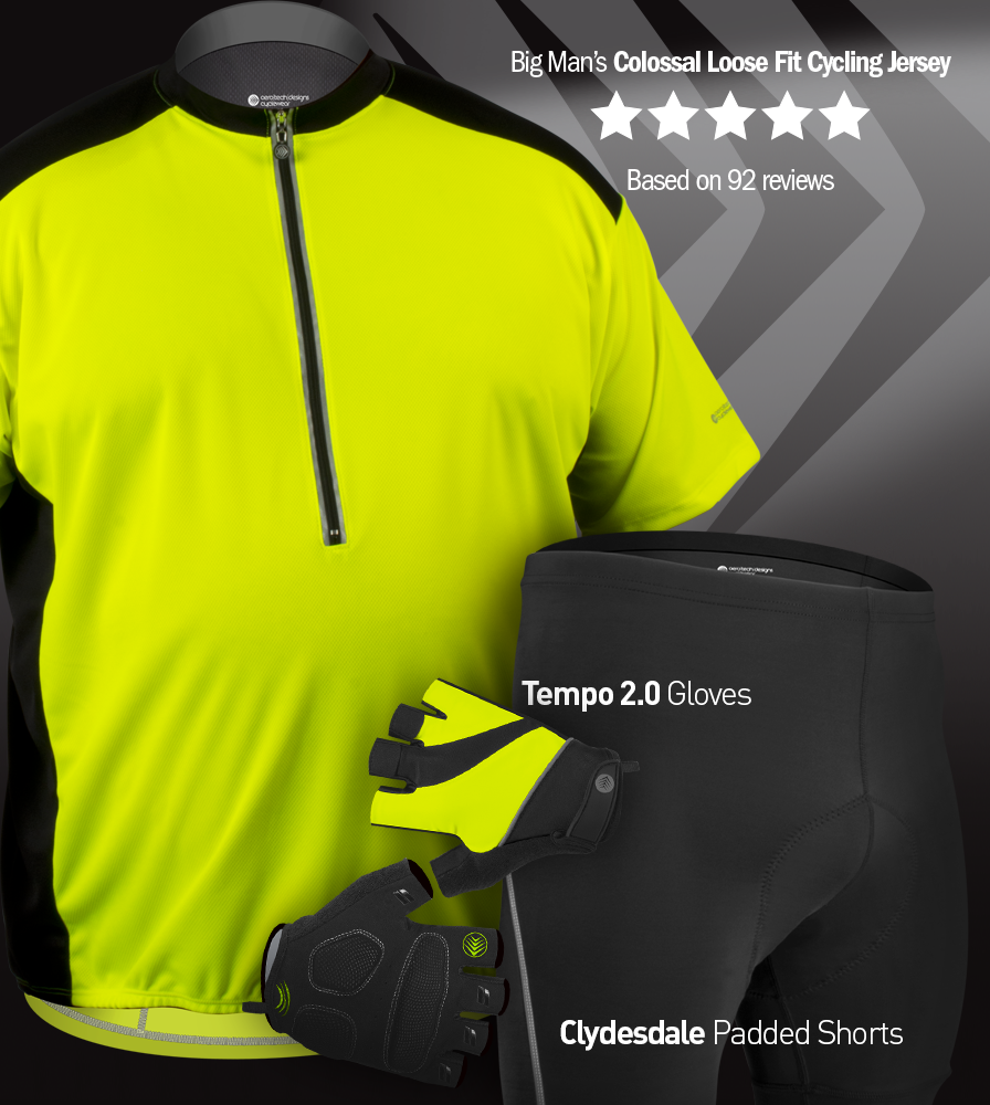 cycling tops for the larger man