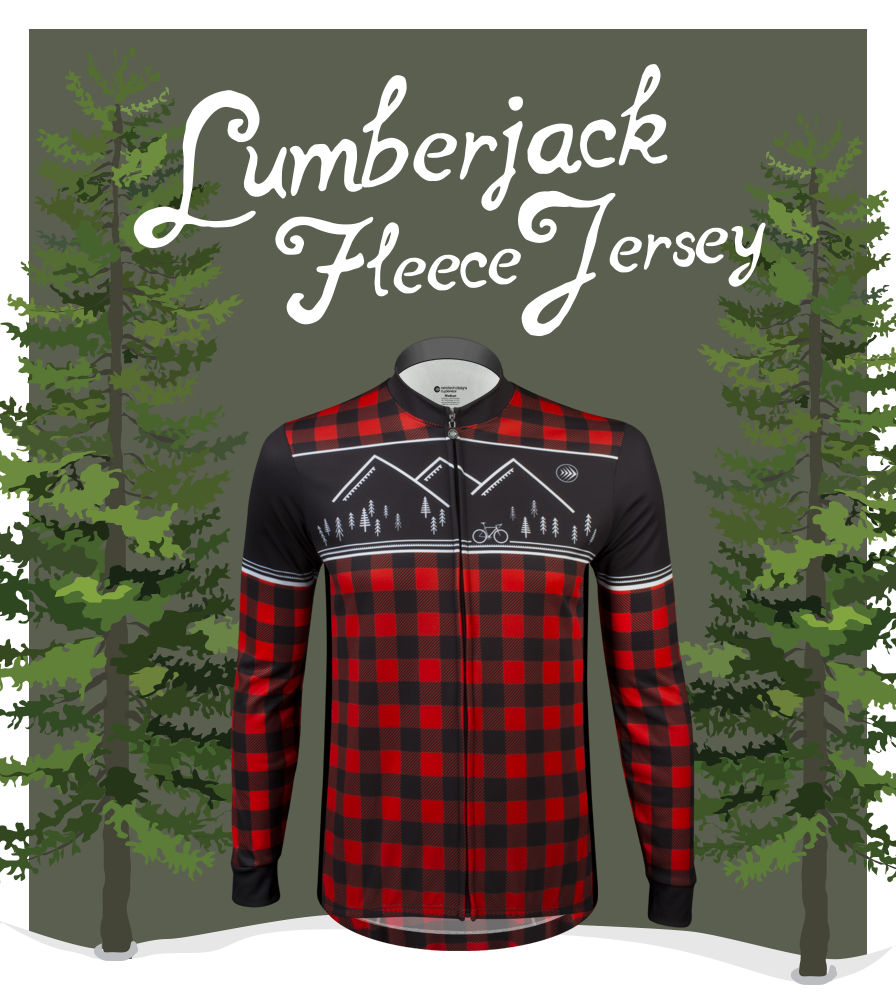 Lumberjack Long Sleeve Cycling Jersey