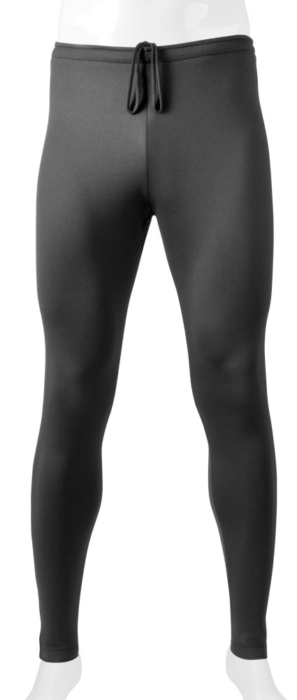 fleece tights with zipper leg