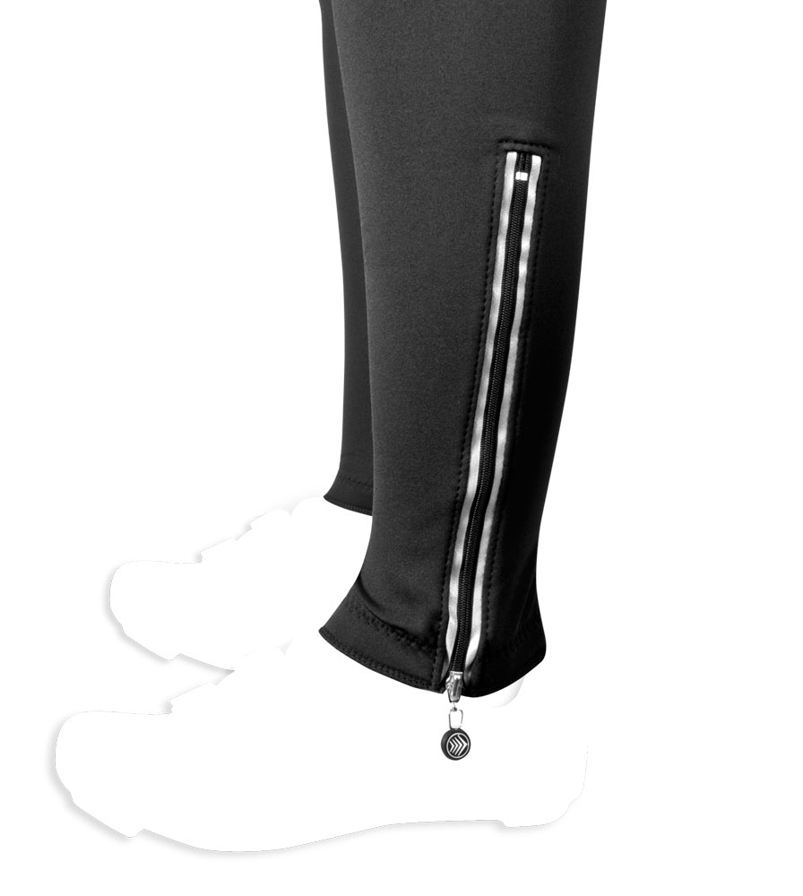 men's athletic pants with ankle zipper