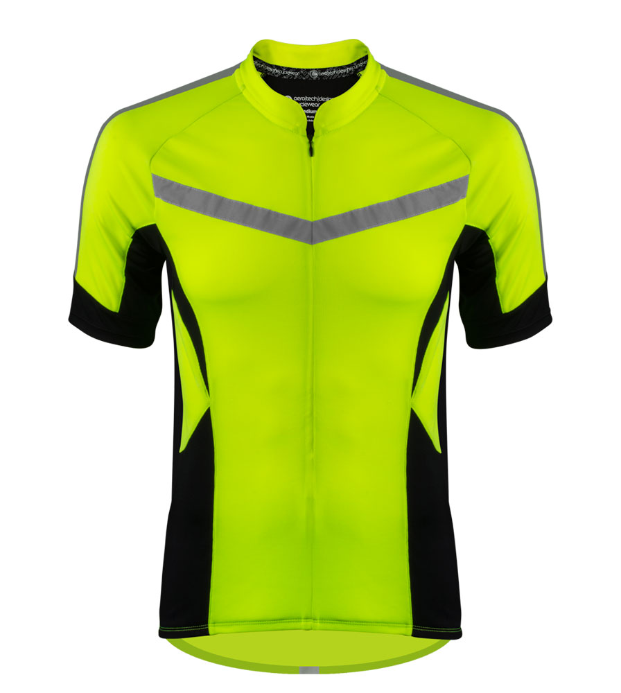 pace cycling jersey 360 degree reflective and high vis 9