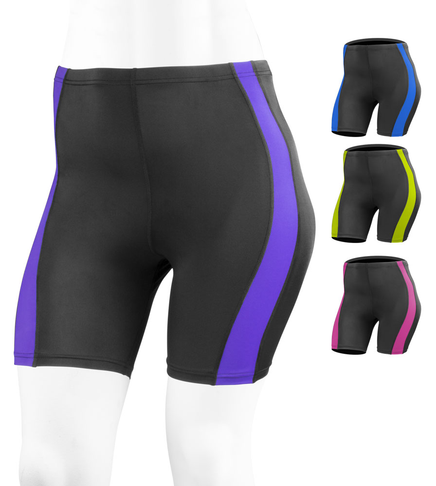 Download Plus Women's Classic Padded Bike Shorts- Lots of Colors ...