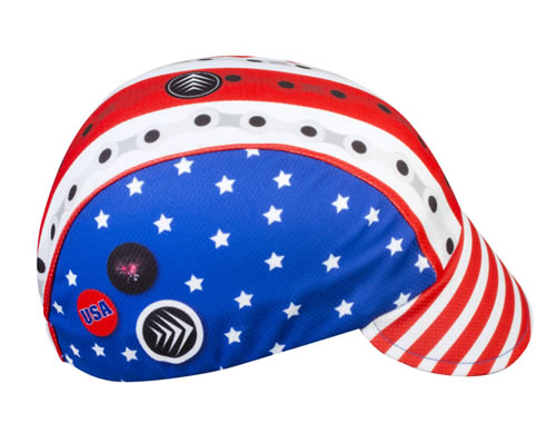 patriotic cycle cap