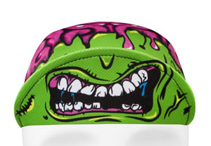 monster cycling hat