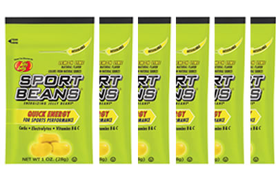 6 pack of Jelly belly sport beans