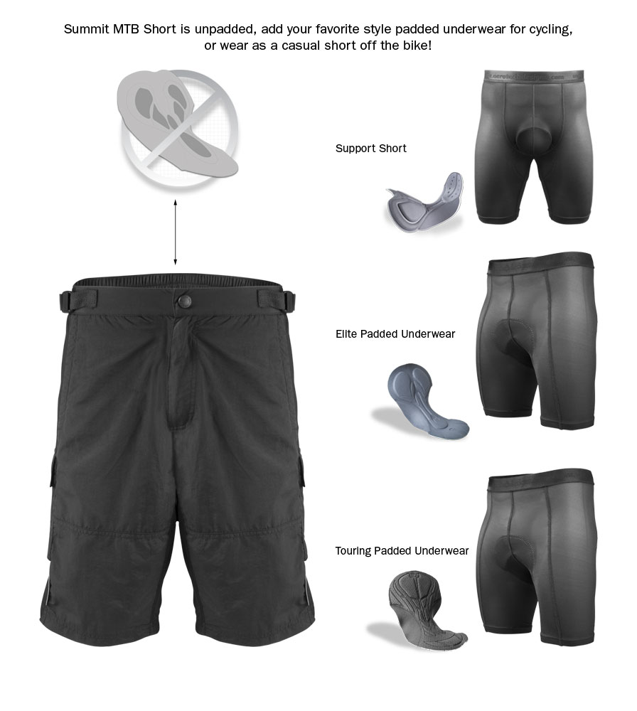 bike short liners