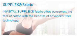 SUPPLEX® Fabric You won?????t believe it?????s not cotton.