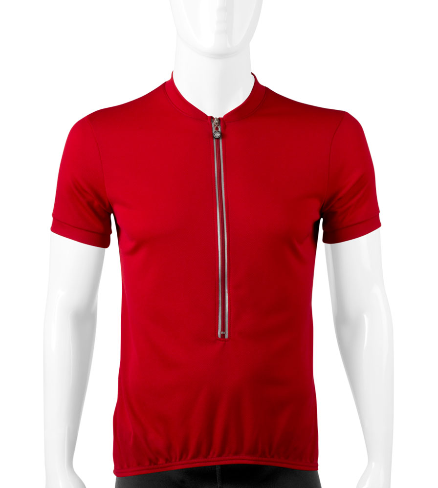 Solid Bike Jersey Red, White, Blue, Yellow, Orange