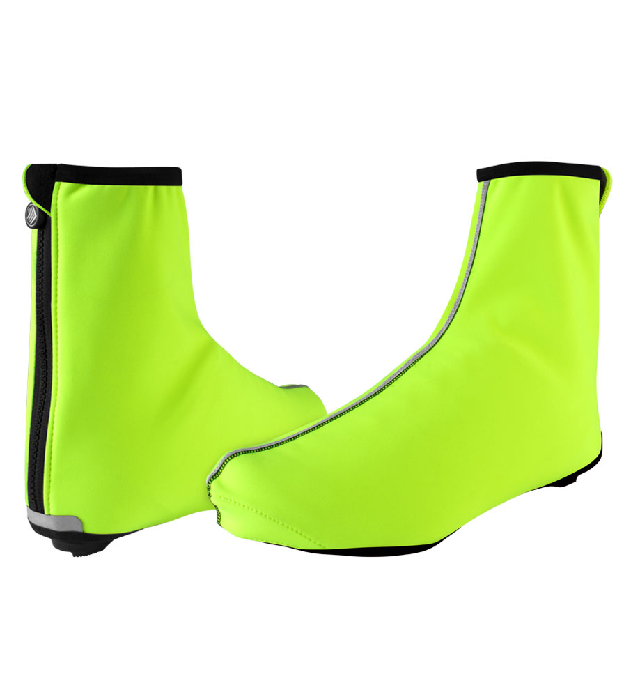 USA Cycling Shoe Cover Group in Safety Yellow