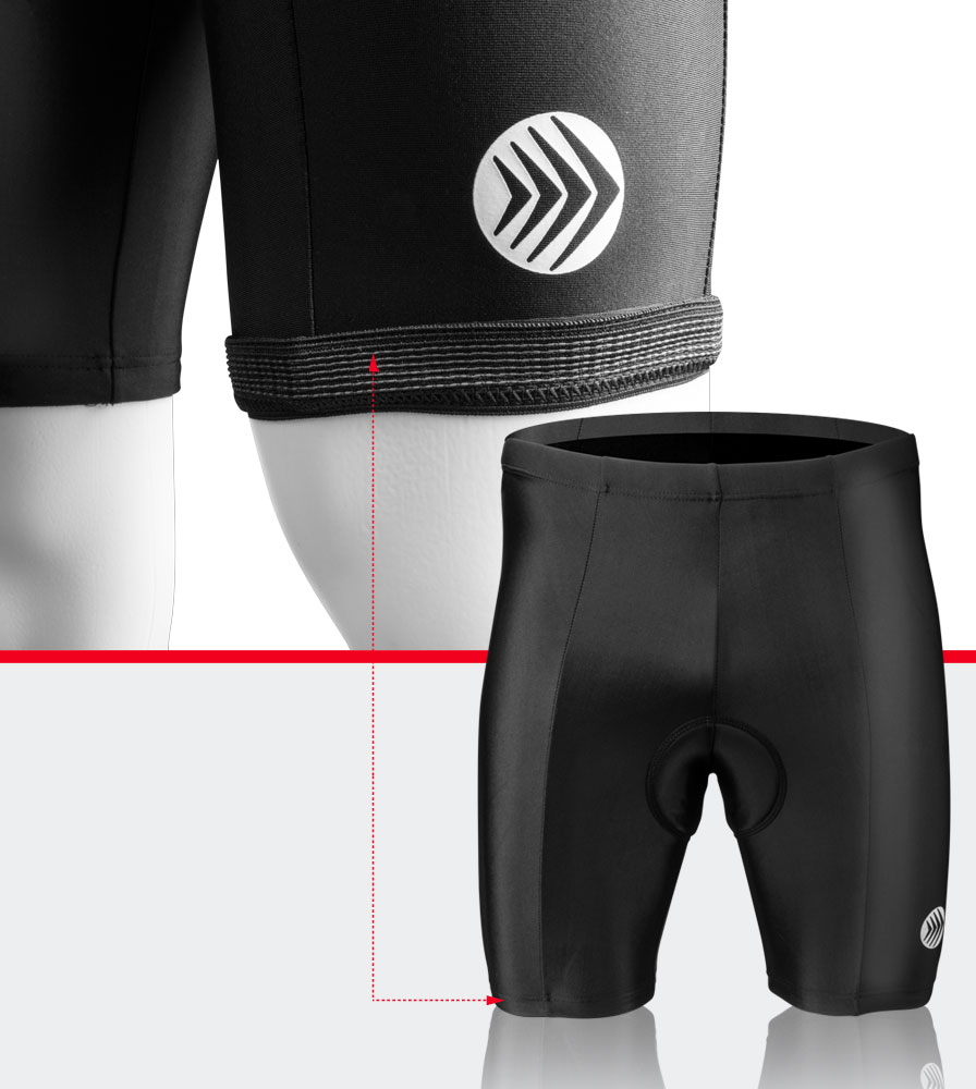 ATD Affordable Value Padded Bike Shorts - Ideal Liner for Cycling