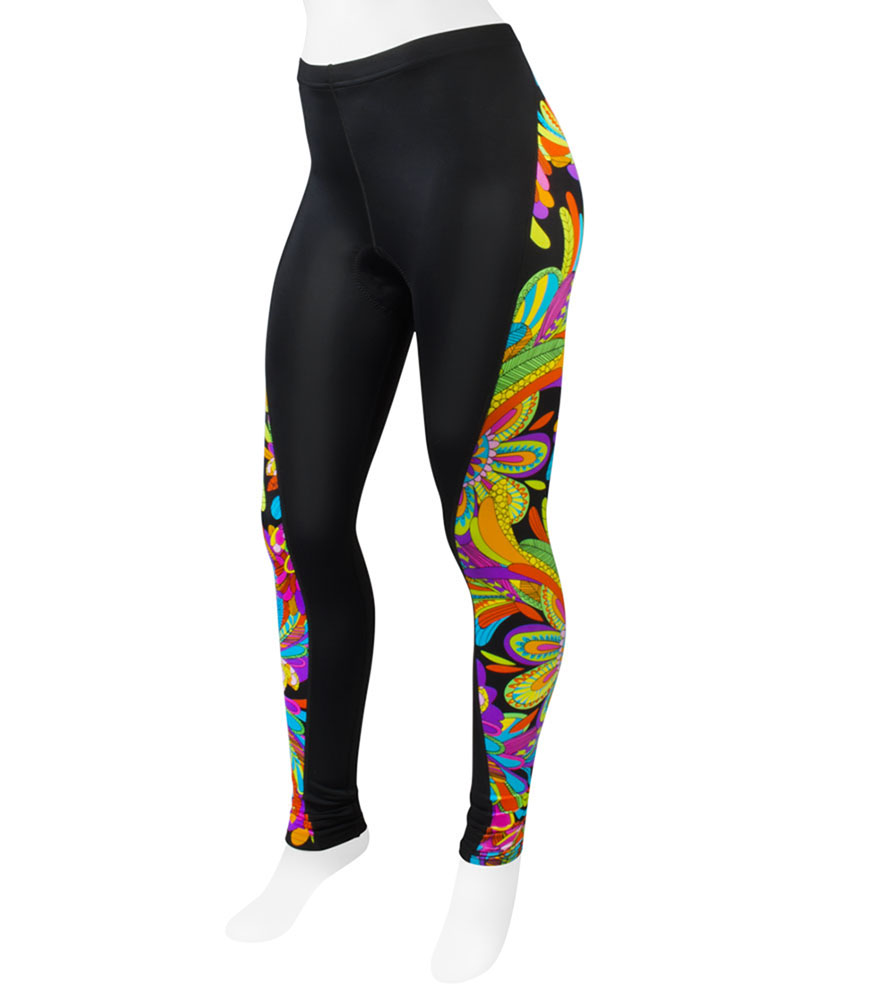 ATD Women/'s Rio Cycling Tight Padded Bike Tights Leggings US Made